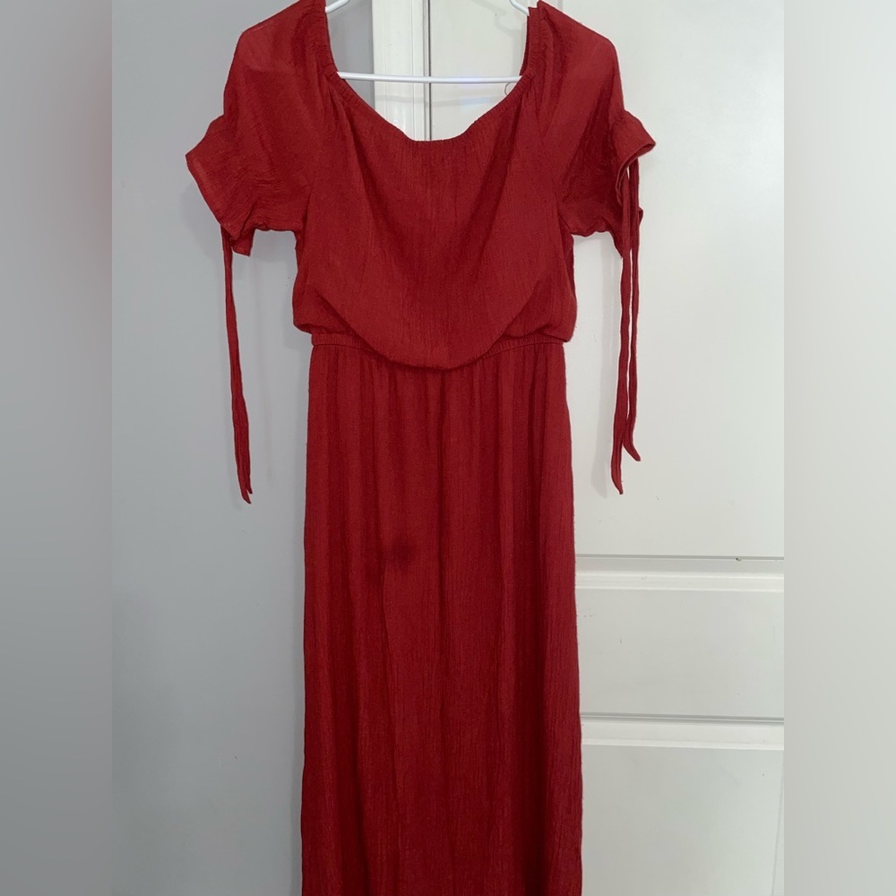 Gorgeous boho off shoulder dress